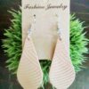 Boho Leather Drop Earrings - Image 4