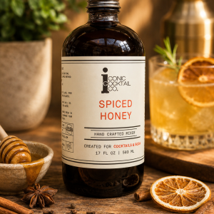 Spiced Honey Cocktail Mix – 17 oz | Cocktail & Mocktail Mixer