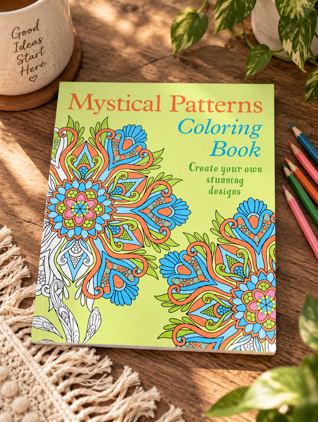 Mandala & Designs Coloring Book | Creative Coloring Activity