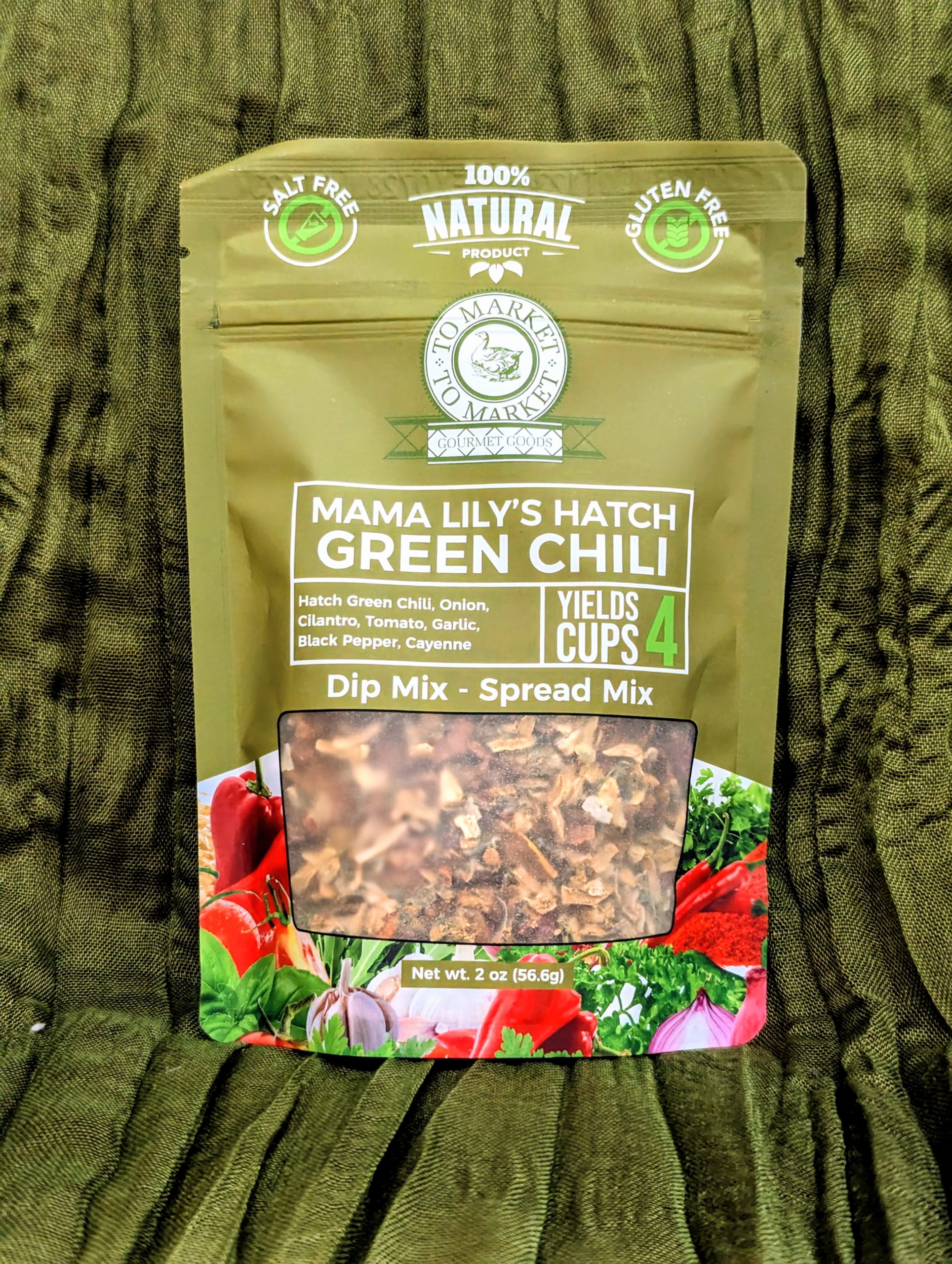 Hatch Green Chili Dip Mix | Southwestern Dip & Spread Mix - Image 2