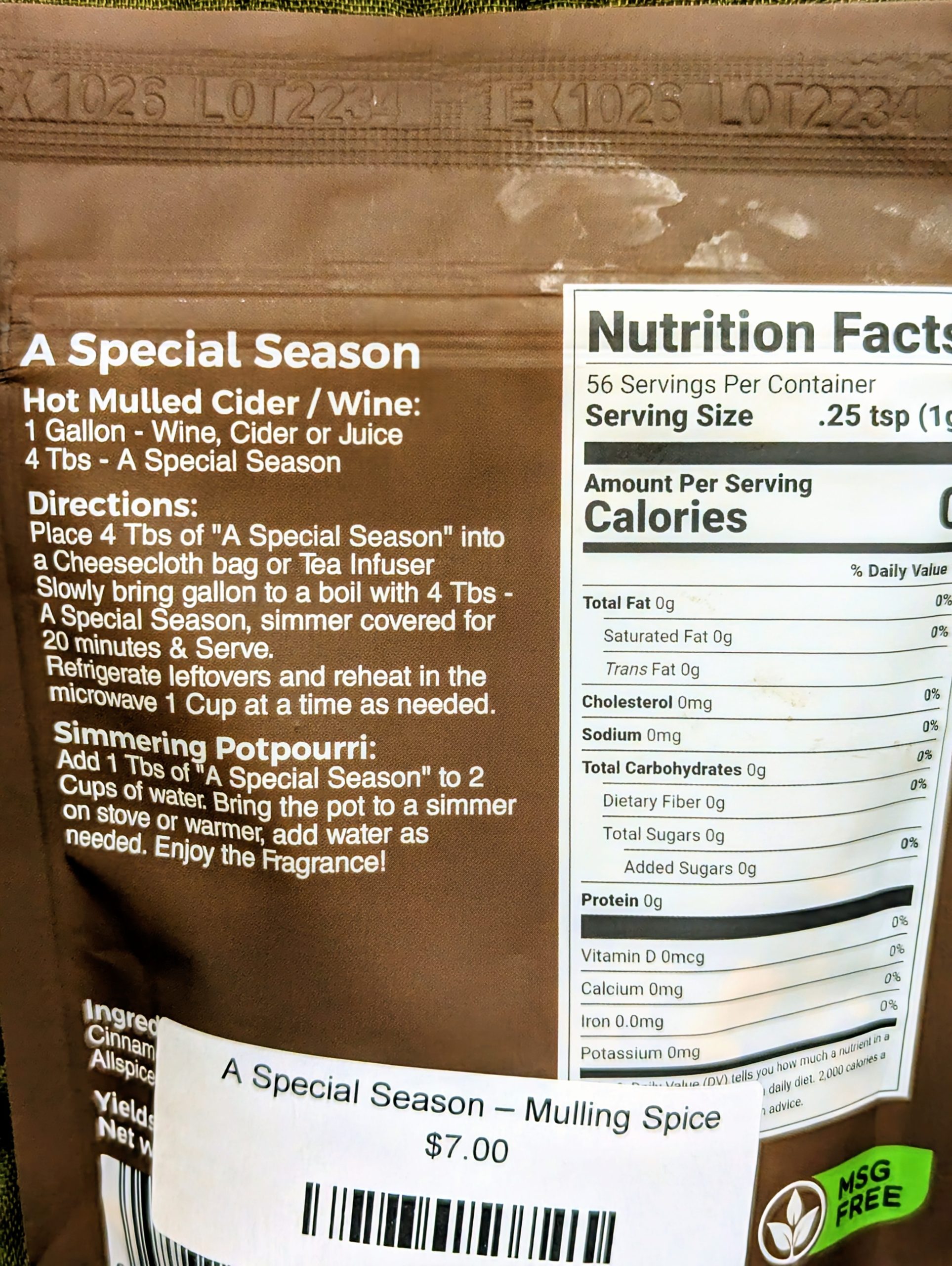 Mulling Spice Blend | Cinnamon, Orange, Allspice & Cloves - Image 4