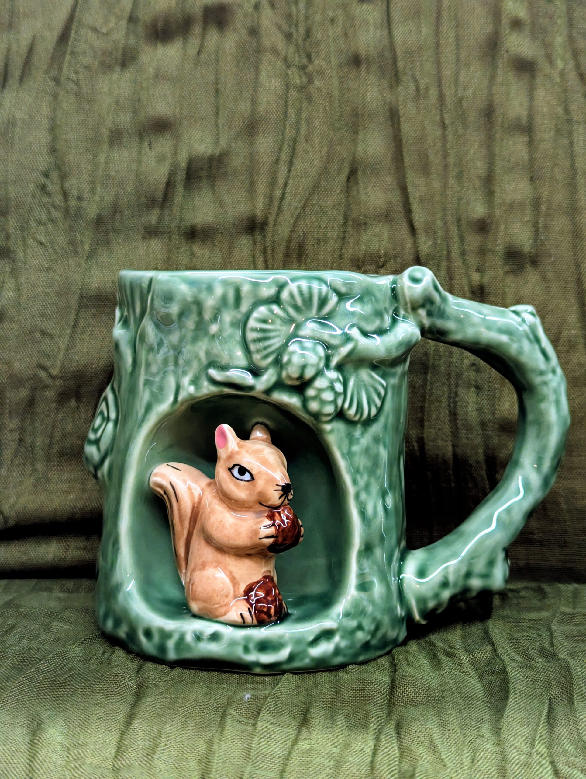 Ceramic Squirrel Mug | Woodland Animal Coffee Mug - Image 2