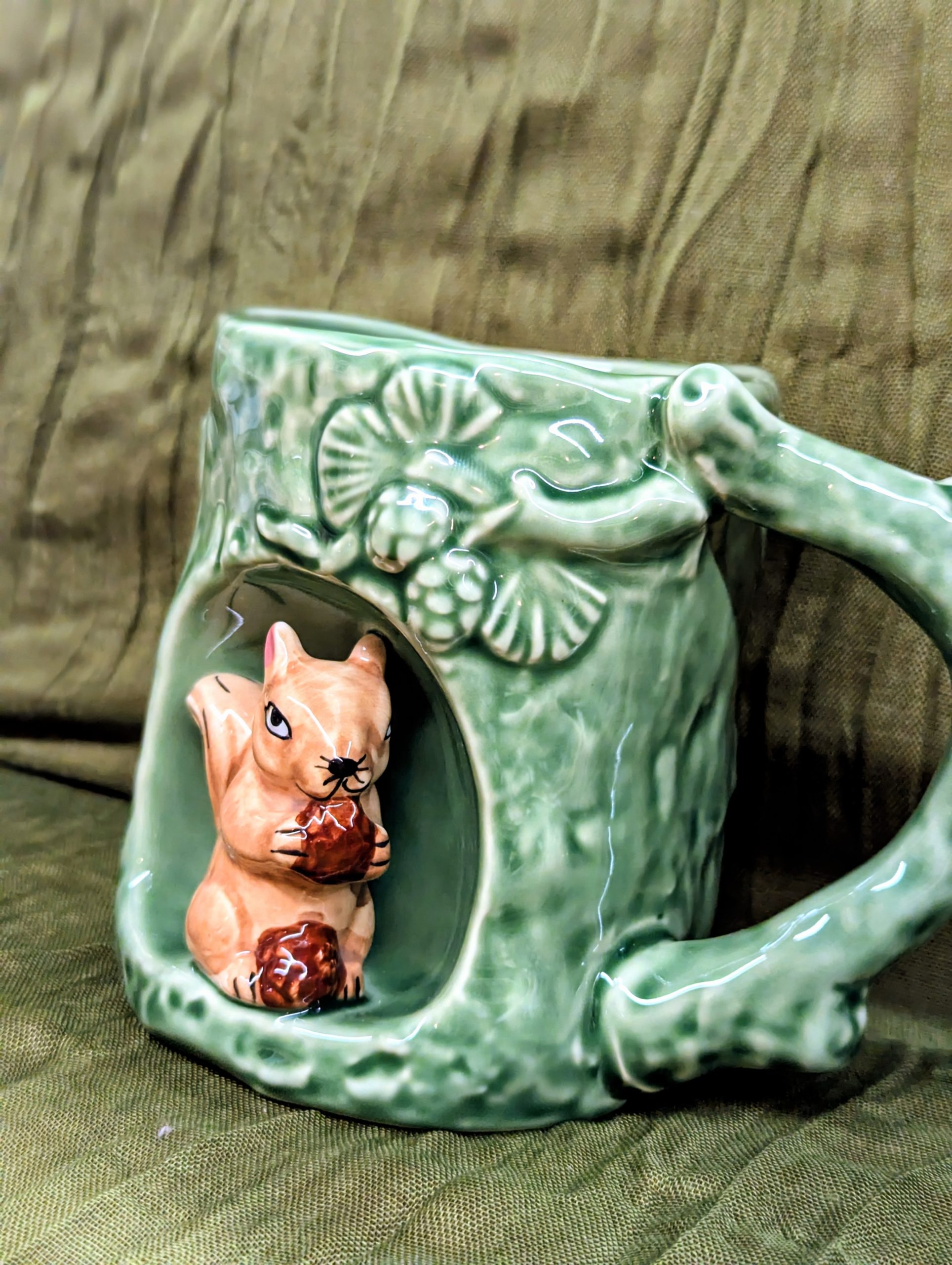Ceramic Squirrel Mug | Woodland Animal Coffee Mug - Image 4