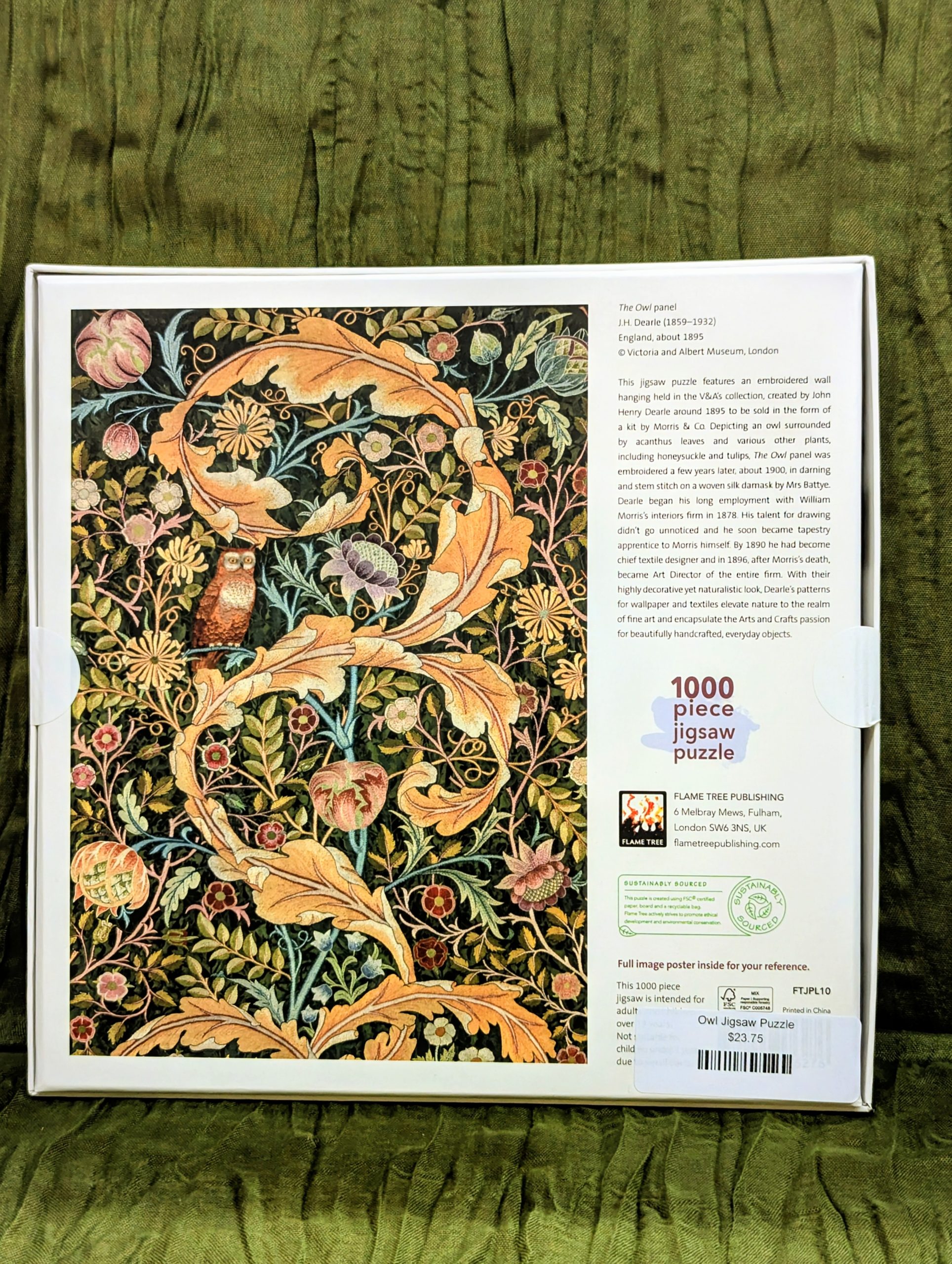 Whimsical Owl 1000-Piece Puzzle | Cottagecore Jigsaw Puzzle - Image 4